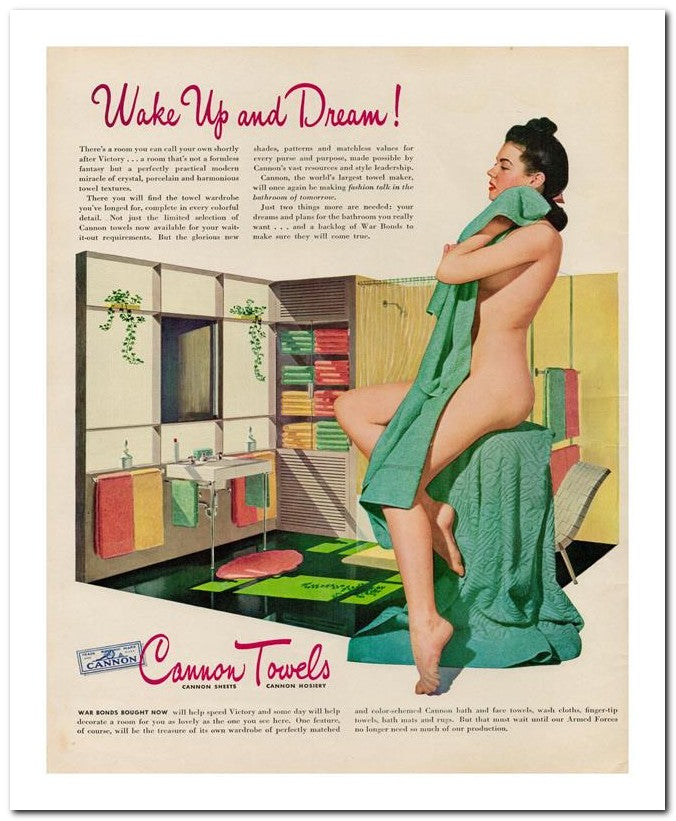 8x10 Vintage Ad 1944 Wake Up And Dream 02062500320