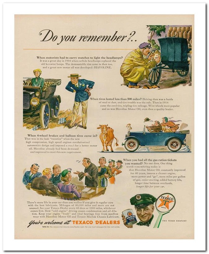 8x10 Vintage Ad 1944 Do You Remember 02062500379