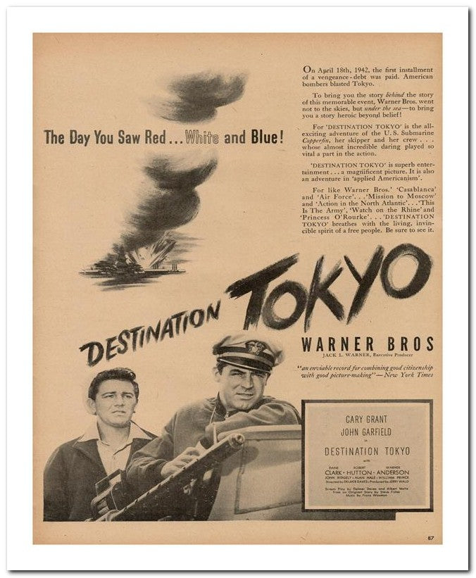 8x10 Vintage Ad 1944 Tokyo 02062500403