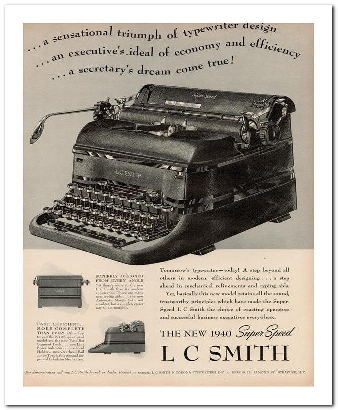 8x10 Vintage Ad 1939 A Sensational Triumph Of Triumph 02062500431