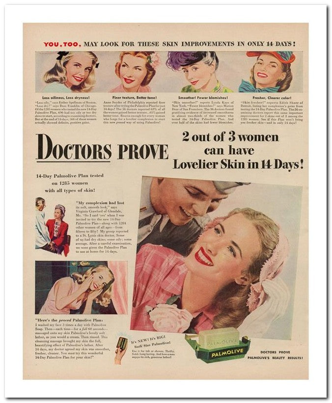 8x10 Vintage Ad 1945 Doctors 02062500513