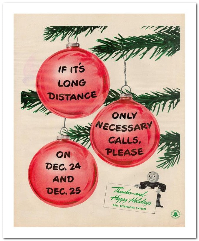 8x10 Vintage Ad 1945 Necessary 02062500685