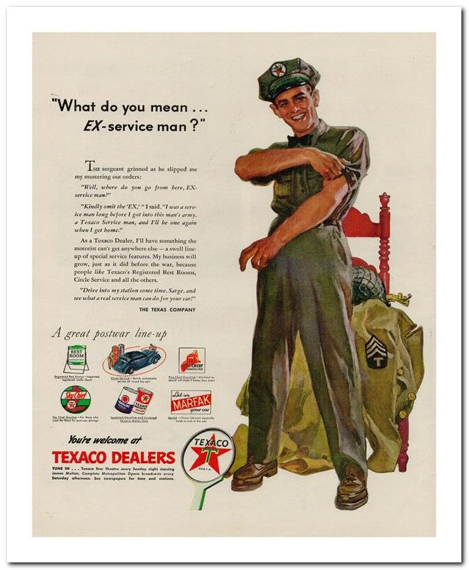 8x10 Vintage Ad 1945 What Do You Mean 02062500715