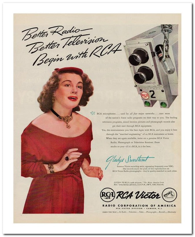 8x10 Vintage Ad 1945 Television 02062500740