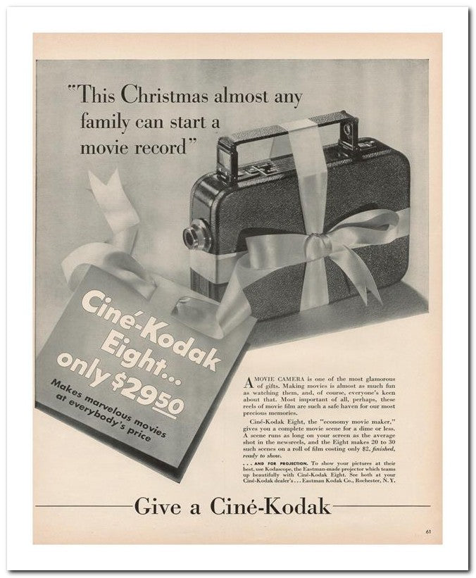 8x10 Vintage Ad 1939 This Christmas Almost 02062500761