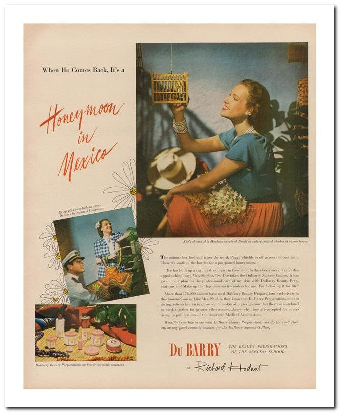 8x10 Vintage Ad 1945 Honeymoon 02062500768