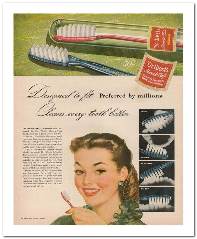 8x10 Vintage Ad 1946 Designed To Fit 02062500781