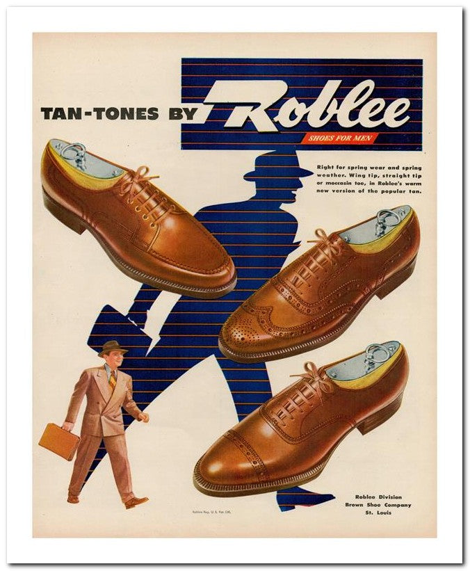 8x10 Vintage Ad 1947 Roblee 02062500868