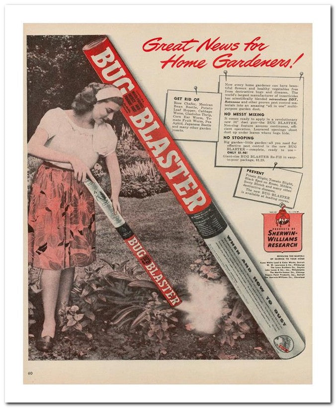 8x10 Vintage Ad 1947 Home Gardeners 02062500903