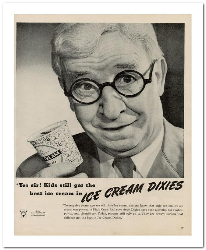 8x10 Vintage Ad 1948 Cream 02062500939