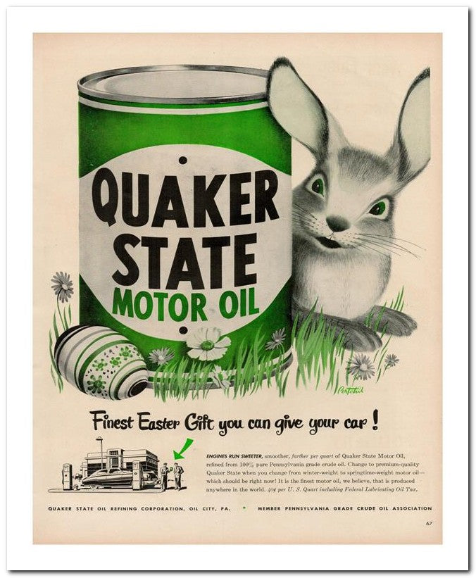 8x10 Vintage Ad 1949 Quaker 02062501075