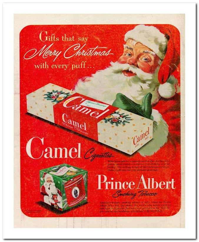8x10 Vintage Ad 1949 Merry Christmas 02062501115
