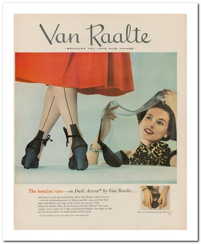 8x10 Vintage Ad 1950 Van Raalte 02062501210