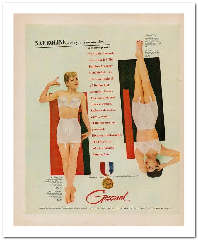 8x10 Vintage Ad 1950 Jossard 02062501247