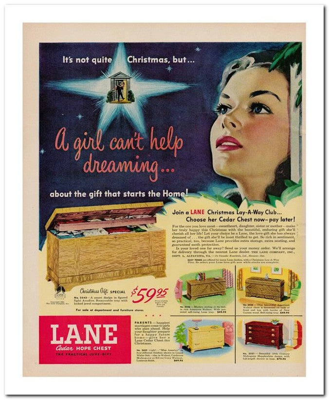 8x10 Vintage Ad 1950 A Girl Can't Help 02062501249