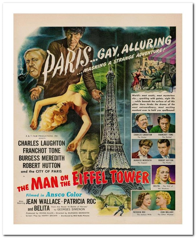 8x10 Vintage Ad 1950 Tower 02062501363