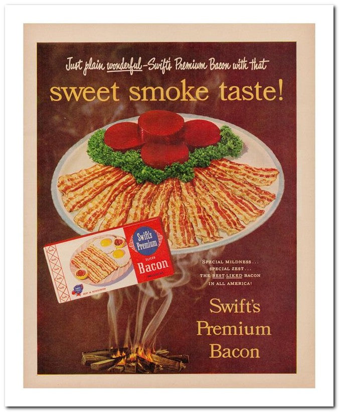 8x10 Vintage Ad 1951 Sweet Smoke Taste 02062501407