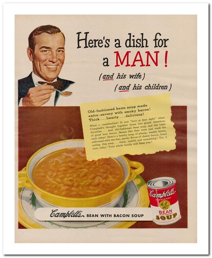 8x10 Vintage Ad 1951 Here's A Dish For 02062501631