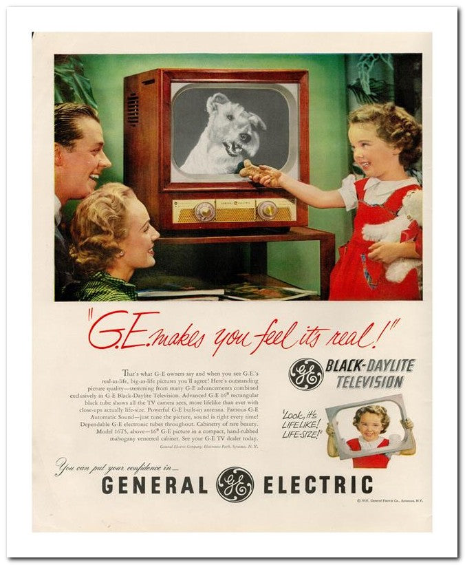8x10 Vintage Ad 1951 You Feel It's Real 02062501647