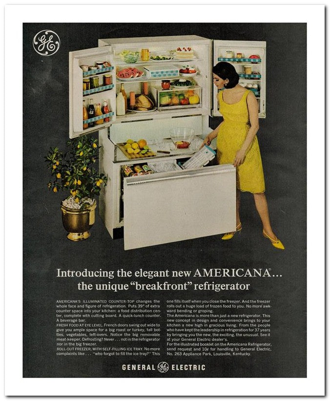 8x10 Vintage Ad 1964 Introducing The Elegant New Americana 02062501992