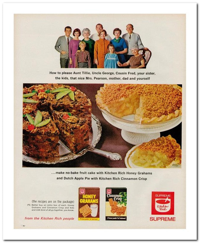 8x10 Vintage Ad 1964 How To Please Aunt Tillie Uncle George Cous 02062502062