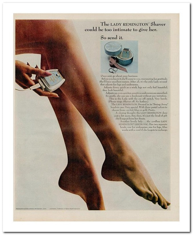 8x10 Vintage Ad 1964 Could Be Too Intimate To Give Her 02062502110