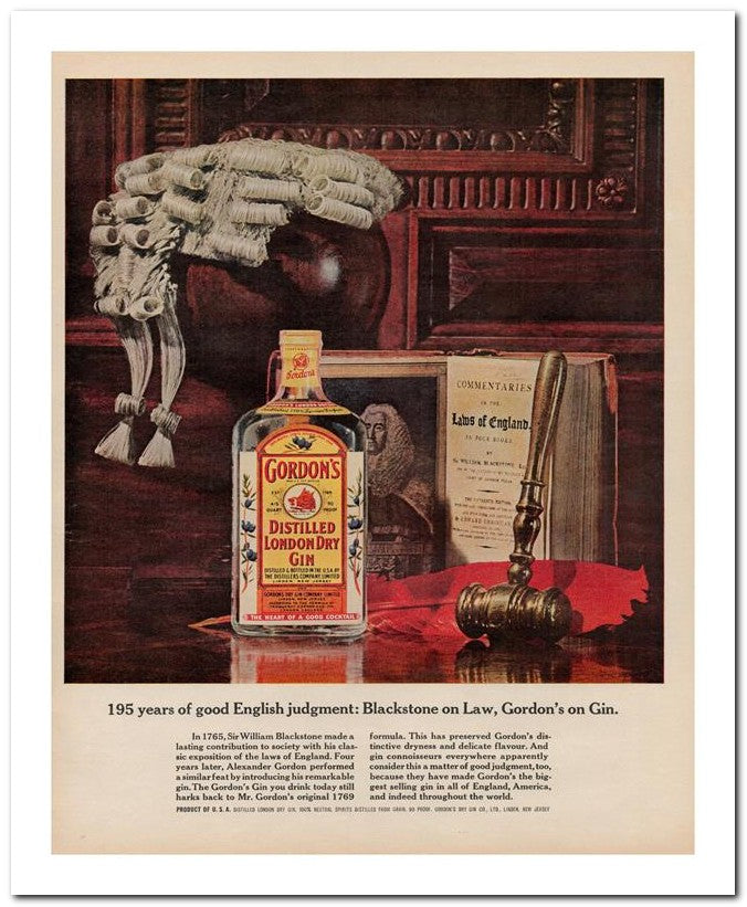 8x10 Vintage Ad 1964 195 Years Of Good English Judgment Blacksto 02062502184