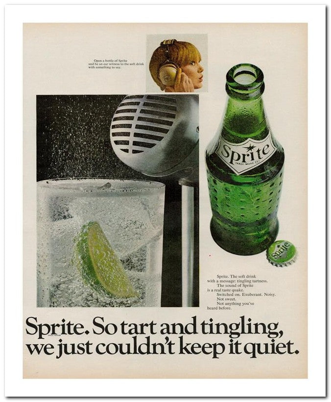 8x10 Vintage Ad 1966 We Just Couldn't Keep It Quiet 02062502415