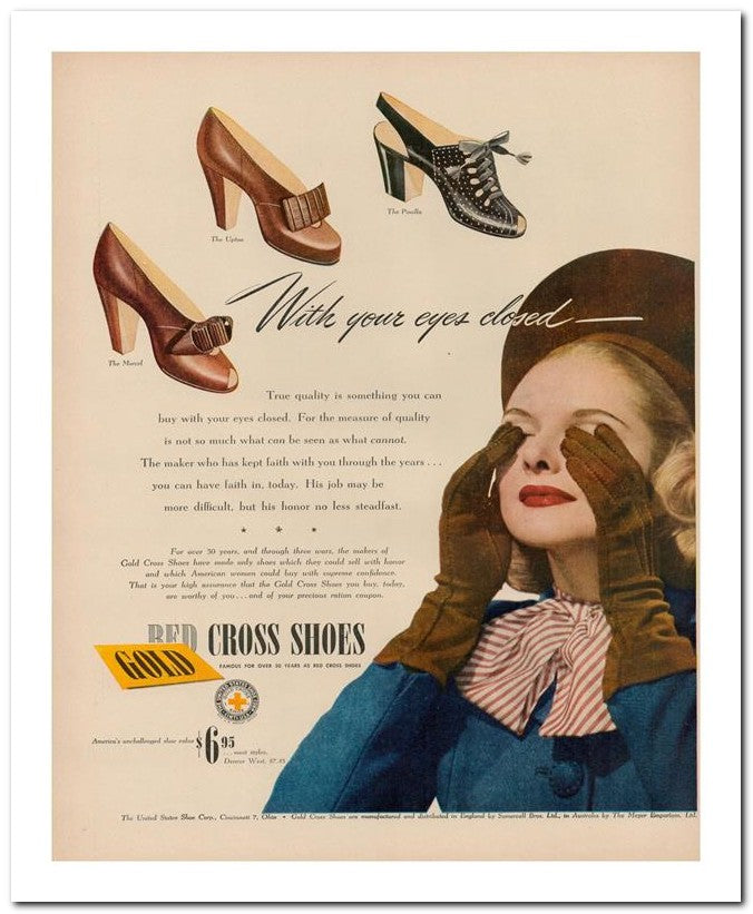 8x10 Vintage Ad 1944 With 02062502773