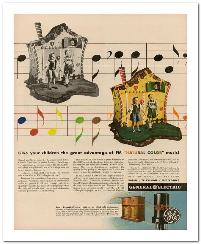 8x10 Vintage Ad 1944 Give Your Children The Great Ad Vantage Of 02062502850