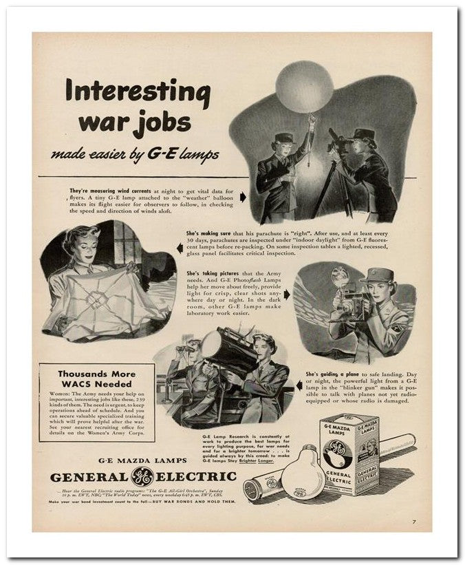 8x10 Vintage Ad 1944 Interesting 02062503170