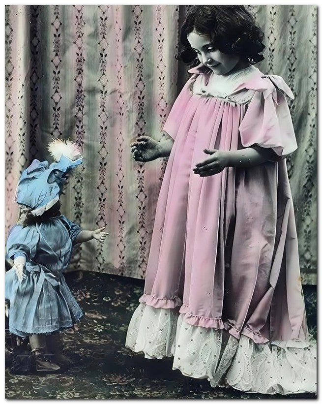 Belle Epoque Children 1907 Walking Dolls 8x10 Photo Print 23052500182