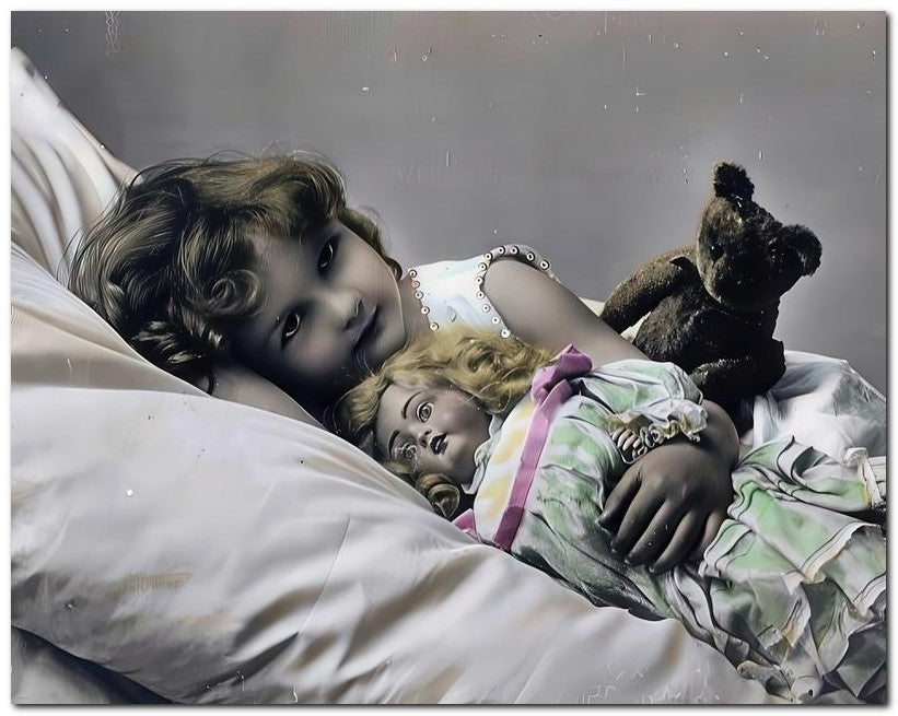 Belle Epoque Children 1910 Beard Oil 8x10 Photo Print 23052500367
