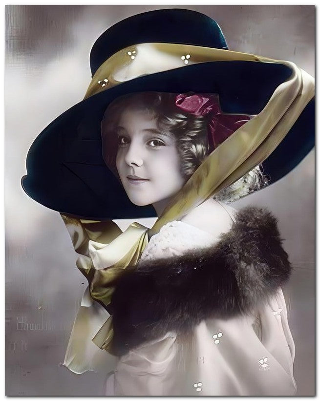 Belle Epoque Children 1910 Gold Ties 8x10 Photo Print 23052500694