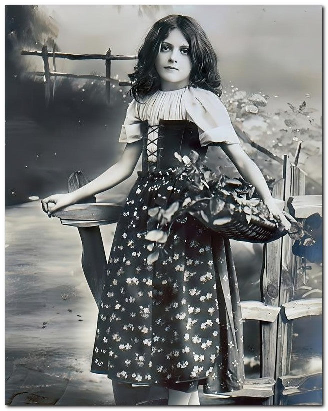 Belle Epoque Children 1910 Gypsy Child 8x10 Photo Print 23052500700