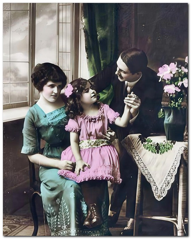 Belle Epoque Children 1910 Moms Lap 8x10 Photo Print 23052500824
