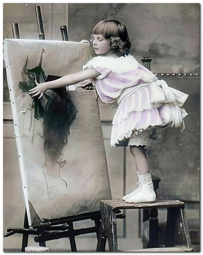 Belle Epoque Children 1910 Painting 8x10 Photo Print 23052500842