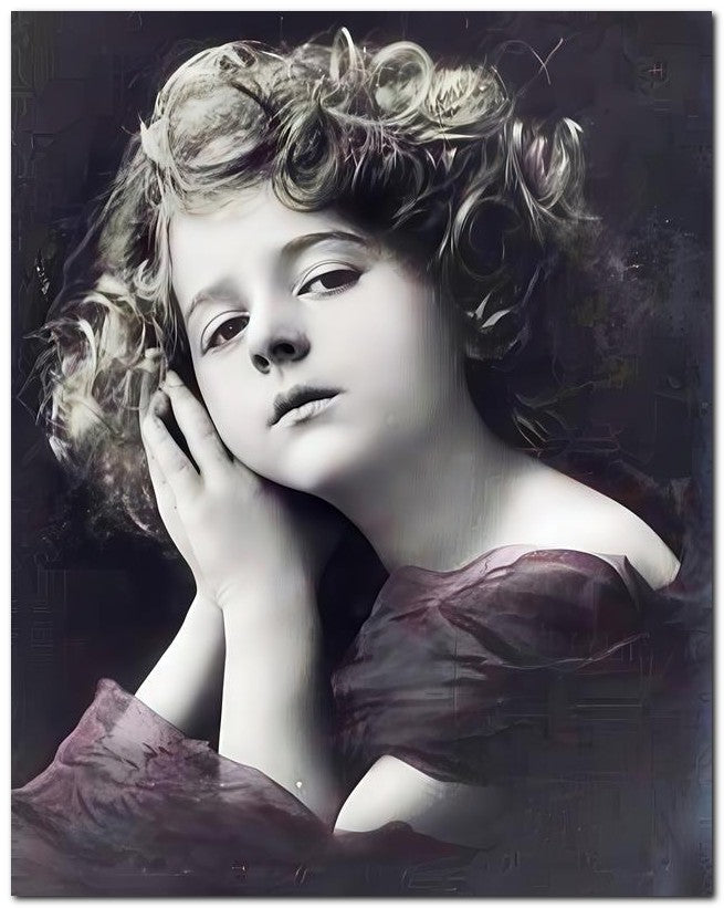 Belle Epoque Children 1910 Sleepy Time 8x10 Photo Print 23052500963