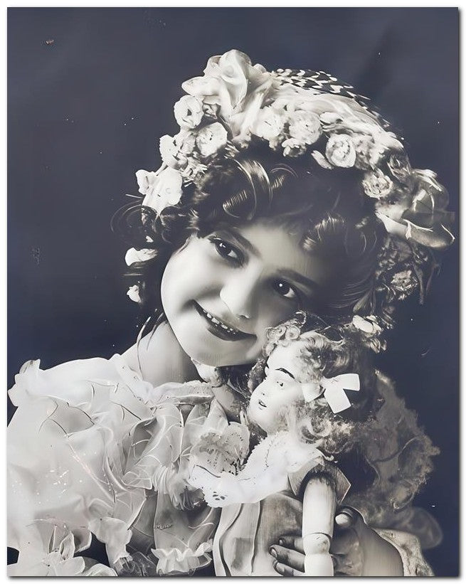 Belle Epoque Children 1910 Sweet Dolls 8x10 Photo Print 23052500992