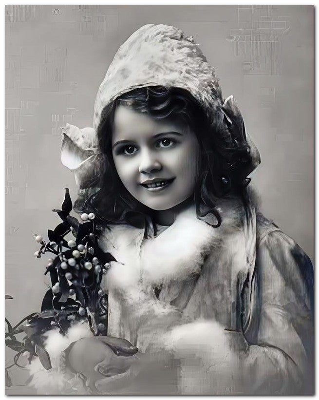 Belle Epoque Children 1910 Winter Babe 8x10 Photo Print 23052501050