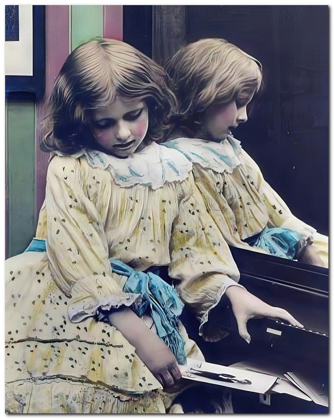 Belle Epoque Children 1911 Photo Mirror 8x10 Photo Print 23052501112