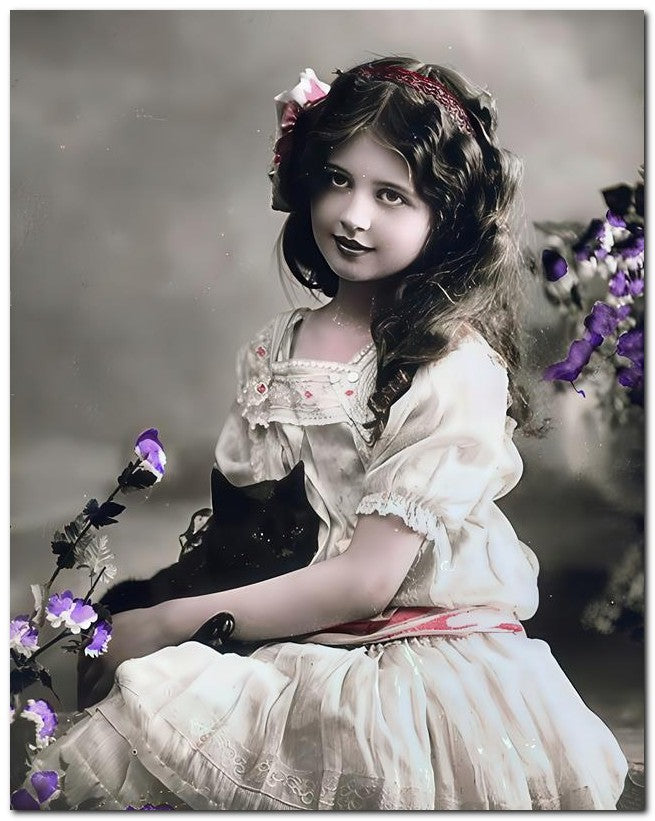 Belle Epoque Children 1912 Cute Dress 8x10 Photo Print 23052501136