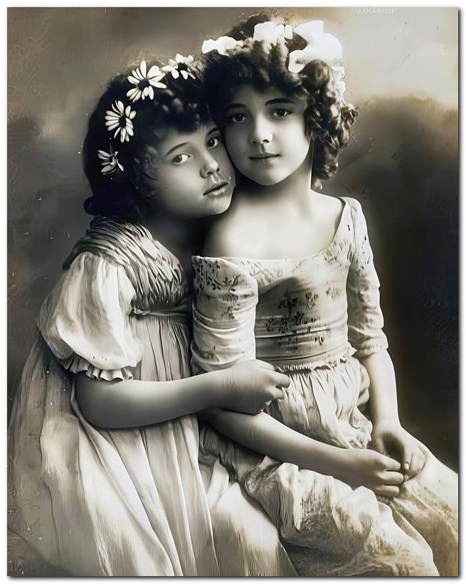 Belle Epoque Children 1912 Friends 2 8x10 Photo Print 23052501147