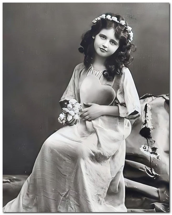 Belle Epoque Children 1912 My Heart 8x10 Photo Print 23052501158