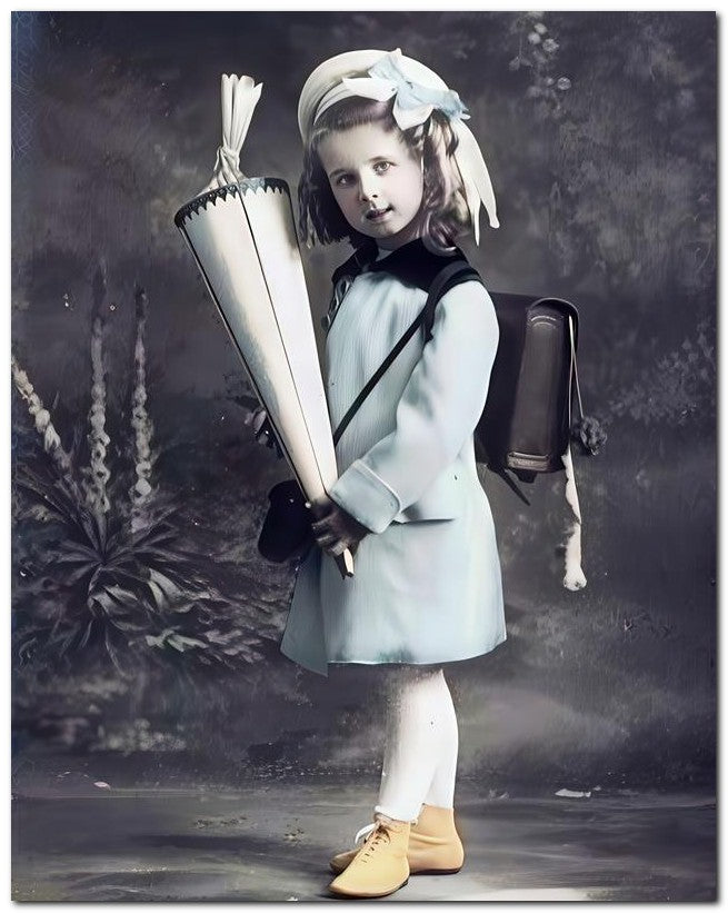 Belle Epoque Children 1922 Bluecoat 8x10 Photo Print 23052501306