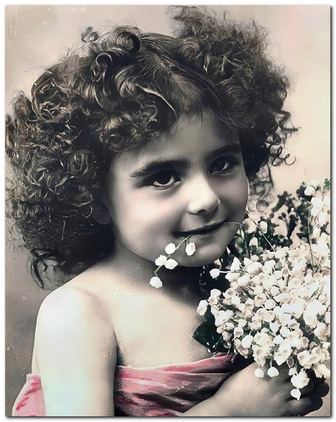 Belle Epoque Children Tiny Buttercups 8x10 Photo Print 23052501410