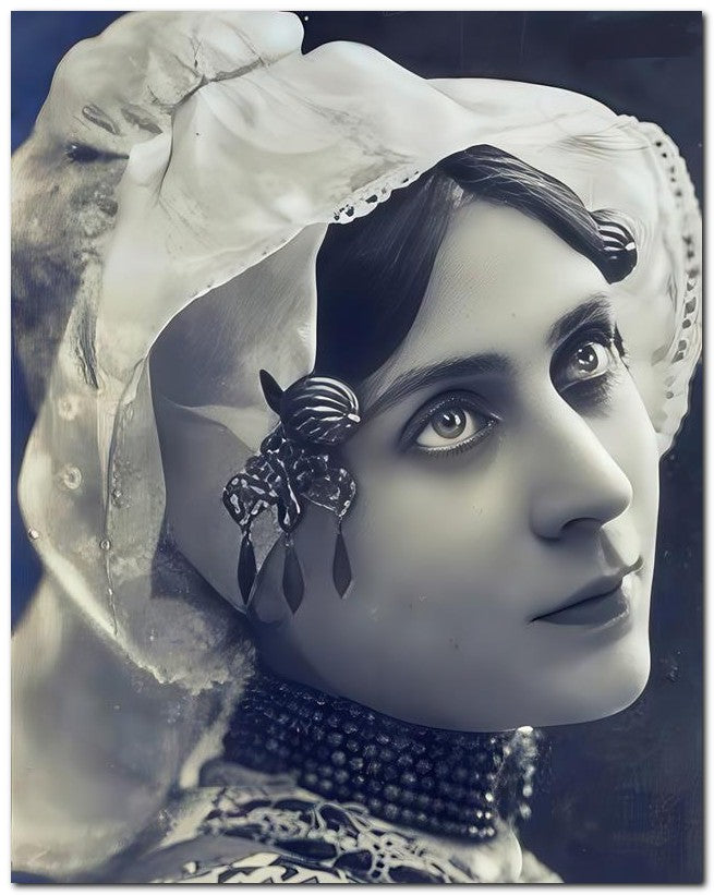 Belle Epoque Fashion 1900's Funny Ornament 8x10 Photo Print 23052501422