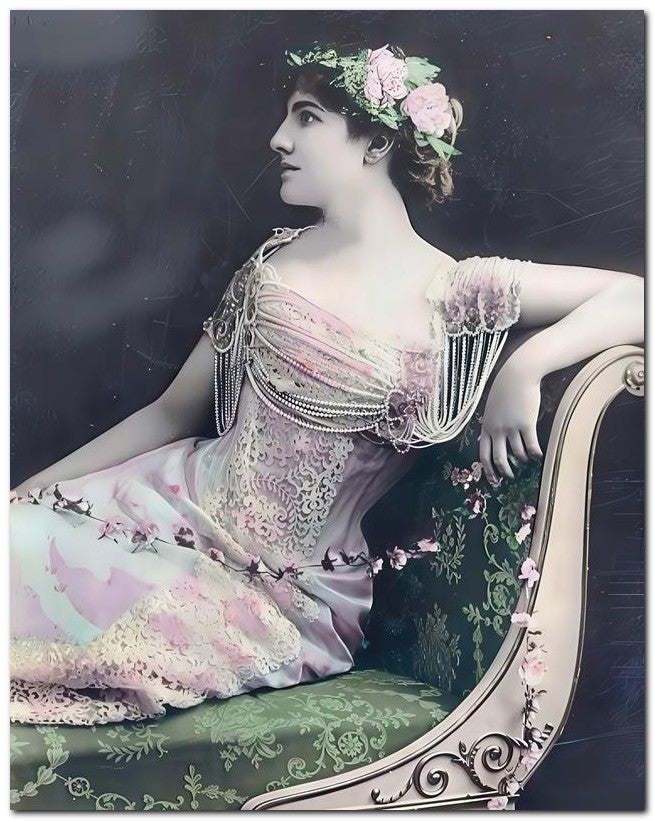French Belle Epoque Fashion 1905 Snazzy 8x10 Photo Print 23052501586