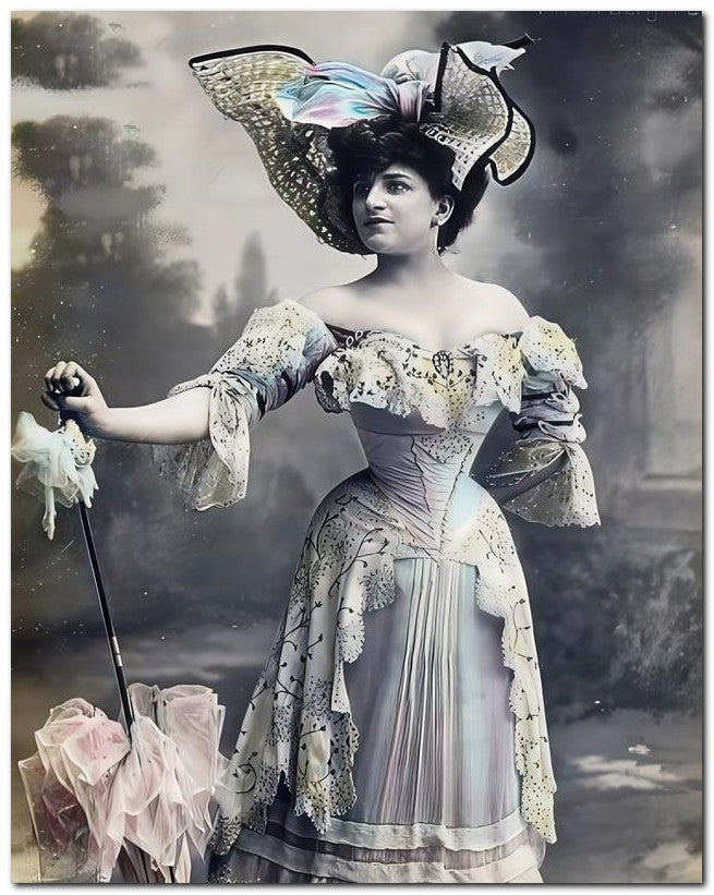 French Belle Epoque Fashion 1906 Follies 8x10 Photo Print 23052501616