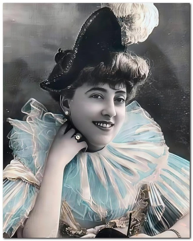 French Belle Epoque Fashion 1907 Star Theater 8x10 Photo Print 23052501695